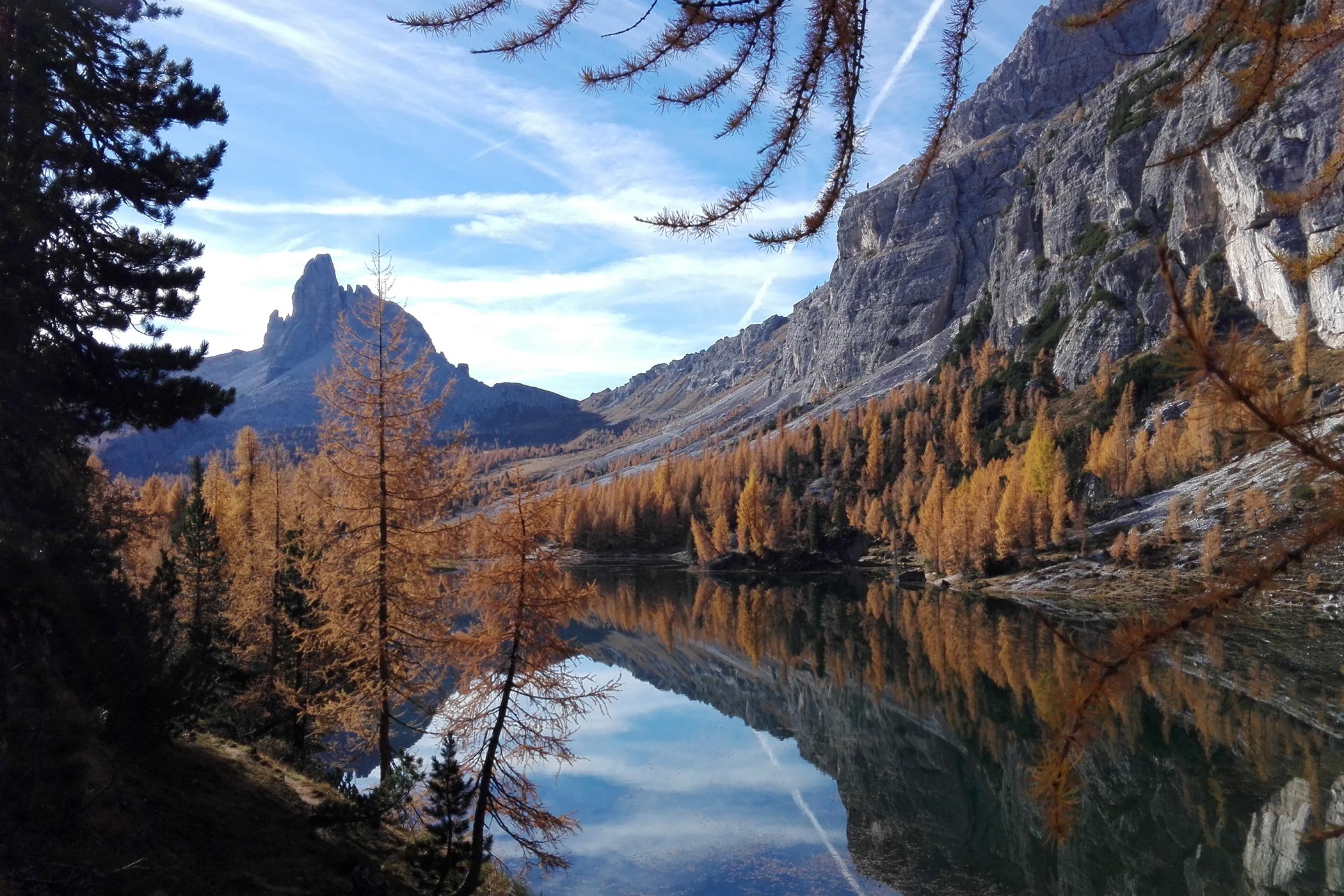 Autumn atmosphere in the Cortinese mountains