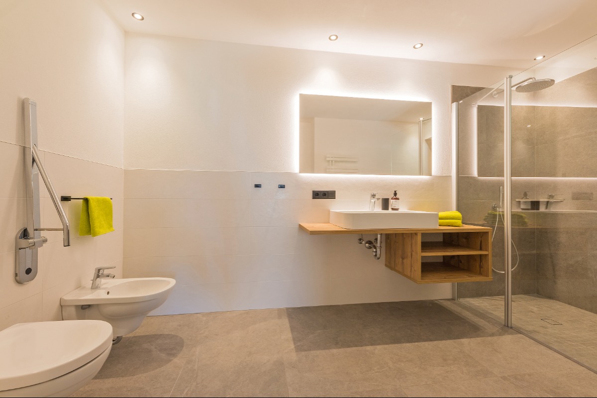 Behindertengerechtes Badezimmer